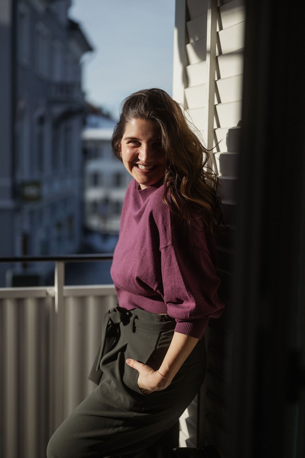 Livia in einer lebendigen Bewegung